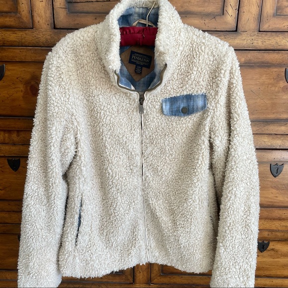 PENDLETON Sherpa Fleece Teddy Jacket - Picture 1 of 4